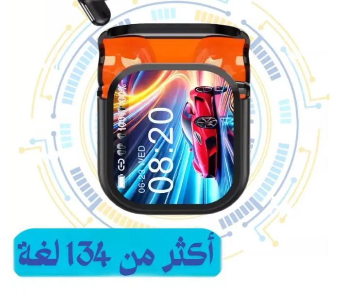 سماعة ترجمة الذكاء الاصطناعي معا ترجمة فورية لأزيد من 135 لغة مع شاشة promotion